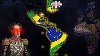 What If Brazil United Latin America Hoi4 Timelapse [upl. by Eelrak640]