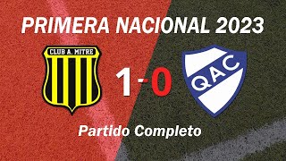 Mitre SdE vs Quilmes  Primera Nacional 2023 Zona B Fecha 13 [upl. by Cyb1]