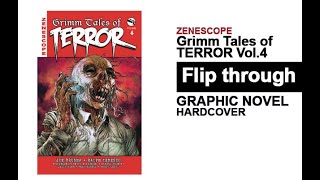 Grimm Tales of Terror Volume 4 Graphic Novel Hardcover Flip Through Zenescope [upl. by Danyluk443]