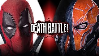 Deadpool VS Deathstroke Marvel VS DC  DEATH BATTLE [upl. by Nylecyoj]