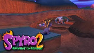 Lets Play Spyro 2 Gateway to Glimmer Part 19  Fracture Hills [upl. by Nairb]