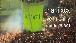 Charli xcx LIVE  Philadelphia PA 92524 [upl. by Bernhard]