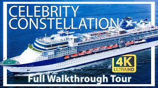 Celebrity Constellation  Full Walkthrough Ship Tour amp Review  4k Ultra  Port of Tam [upl. by Eedna254]