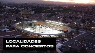 Así son las localidades del Estadio El Campín y las preventas para conciertos [upl. by Viola]