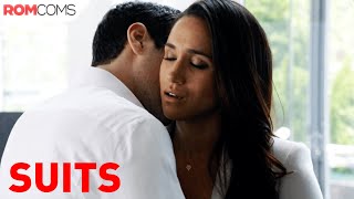 Rachel Cheats on Mike with Logan  Meghan Markle Kiss Scene from Suits  RomComs [upl. by Esilenna293]