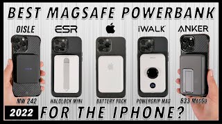 BEST iPhone MagSafe Powerbank in 2022  The Top Alternatives vs Apple Battery Pack [upl. by Corrine]