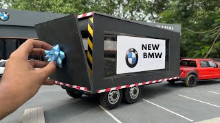 New BMW Perfomance Car Delivery 118 Scale  Real like BMW Diecast Model Cars [upl. by Cloris]