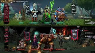 EN PSGLGD vs Team Secret  Dota 2 The International 2021  Group Stage Day 2 [upl. by Bekki509]