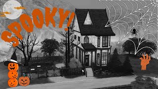 Spooky Dated Victorian Home Sims 4 Speed Build  Halloween Edition [upl. by Yona980]