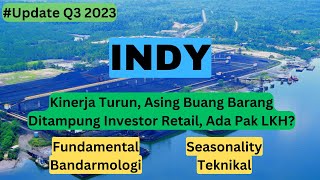 Analisa Saham INDY Q3 2023 [upl. by Nosauq]