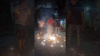 Lighting up the night  Diwali Cracker Celebration happydiwali powerfitlife celebration diwali [upl. by Adnalu]