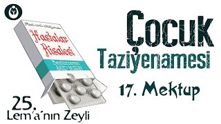 0092 Huzmeler  Hastalar Risalesinin 25 Lemanın Zeyli [upl. by Ahtrim]