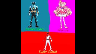 Kamen Rider Super Sentai and Precure Final Episode Previews 2024 Edition [upl. by Neelya]