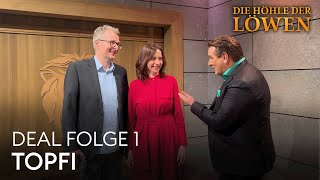 DEAL topfi  Der universelle Topfdeckelhalter 🧑🏼‍🍳  Folge 1  Die Höhle der Löwen [upl. by Arihsan]