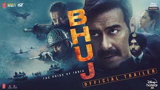 Bhuj The Pride Of India  Official Trailer Ajay D Sonakshi S Sanjay D Ammy V Nora F 13th Aug [upl. by Aerda]