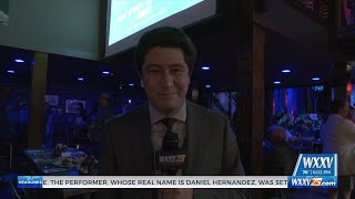 News 25’s Grant Chighizola live at the WXXV Viewer’s Choice Awards [upl. by Nednyl]