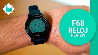 F68 Smartwatch Sport  Review en español [upl. by Vookles80]