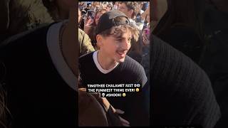 Timothée Chalamet SHOCKS Fans At A Timothée Chalamet LookALike Contest 😭💀timotheechalamet [upl. by Bianka]