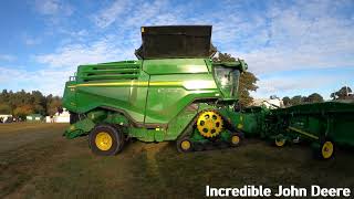 2022 John Deere X9 1100 136 Litre 6Cyl Diesel Combine Harvester 700 HP [upl. by Carter]