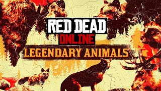 Legendary Animals RDR2 Online  The Hunt Is On [upl. by Soalokcin]