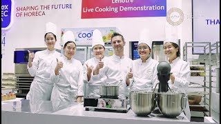 Lenôtre Culinary Arts School Thailand had a memorable day at THAIFEXAnuga Asia 2023 [upl. by Benedikt]