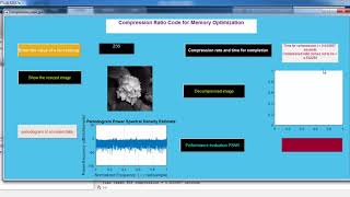 Image Compression using sparse technique and GUI implementation  MATLAB [upl. by Aracahs]