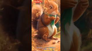 Once upon a time in a forest a kind squirrel named Sam found an injured bird  ytshorts viral [upl. by Dutch853]