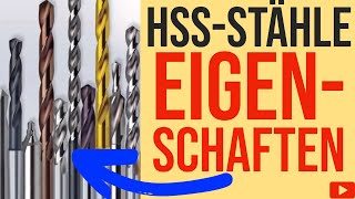 Was sind die Eigenschaften von HSSStählen  Schnellarbeitsstahl  Metall [upl. by Wendell]