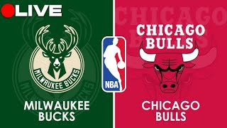 🔴 NBA LIVE 🏀 MILWAUKEE BUCKS vs CHICAGO BULLS  NBA LIVESTREAM SEASON 202425  GAME HIGHLIGHTS [upl. by Micky]