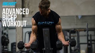 Advanced Biceps Workout  Ideal For Competition Prep [upl. by Ezarra]