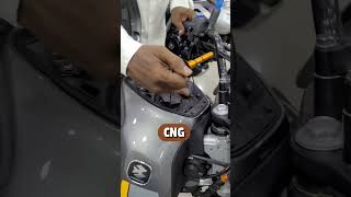 CNG bike 1st in world bajajpulsar bajajcngbike trending trends viral viralvideo bajajchetak [upl. by Lazaro]