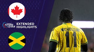 Canada vs Jamaica Extended Highlights  CONCACAF Nations League  CBS Sports Golazo [upl. by Enna]