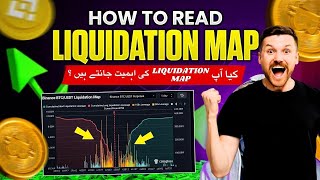 💰Crypto Mein Liquidation Heatmap Ya Levels Kya Hote Hain  coinglass liquidation map [upl. by Juna]