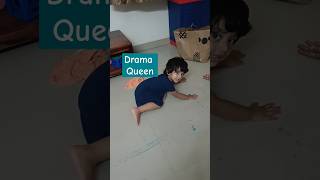 Baby stumbled  Drama queen funny shorts [upl. by Ynobe]