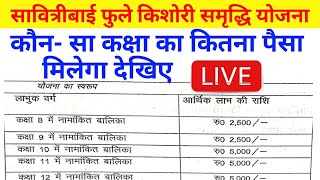 सावित्रीबाई फुले किशोरी में कितना पैसा मिलेगा  jharkhand savitribai phule yojana 2022  Today News [upl. by Green631]