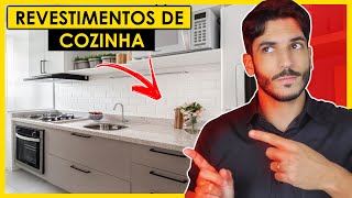 23 REVESTIMENTOS PARA COZINHA  PORCELANATO PISO VINÍLICO CIMENTO QUEIMADO E MUITO MAIS [upl. by Atinaw166]