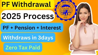 PF withdrawal process How to withdrawal PF PF withdrawal process online [upl. by Alleacim]