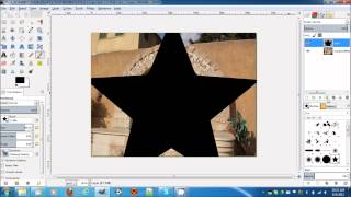 GIMP Tutorial  How to Add a Clipping Mask [upl. by Oneal684]