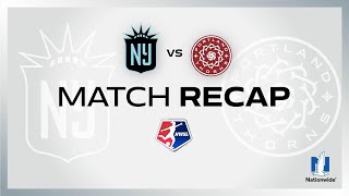 FULL HIGHLIGHTS  Gotham FC vs Portland Thorns [upl. by Rtoip]