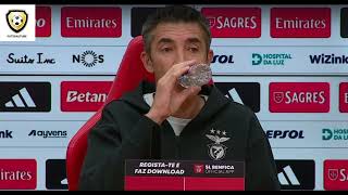 Conferencia Bruno Lage antevisão Benfica vs FC Porto [upl. by Enaud]