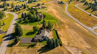 Aerial and Satellite Map Video for 3310 Tumbleweed Drive  Bozeman Montana [upl. by Glaudia]