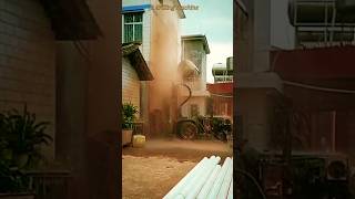 Borewell Drilling Near Residential Building With Tractor Connect Borewell Drilling Construction [upl. by Abihsot]