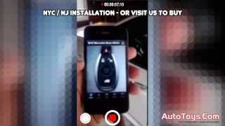 MERCEDES E350 IPHONE REMOTE START DRONE MOBILE BY COMPUSTAR SMART STARTING [upl. by Addis]