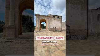 Itinerario nel Salento che non conosci [upl. by Naehgem]