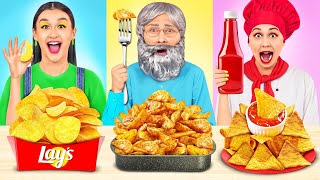 Me vs Grandpa Cooking Challenge 2 I Tasty Recipes by Olala [upl. by Winou43]