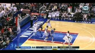 Creighton vs 4 Villanova 01202014 [upl. by Trahern]