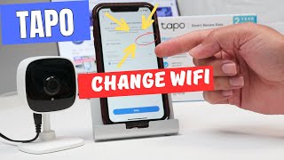 TP Link Tapo C100 Change WiFi Network Easy StepbyStep [upl. by Bohlin]