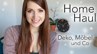 Home Haul  Deko Möbel und Co Ikea Mömax [upl. by Dimmick]