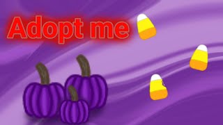 Purple pumpkins and the Halloween update Roblox Adopt me [upl. by Gurolinick144]