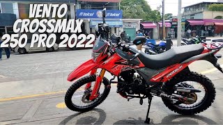 Vento Crossmax 250 Pro 2022  ¿Ya Conocías Este Color [upl. by Bonnes430]